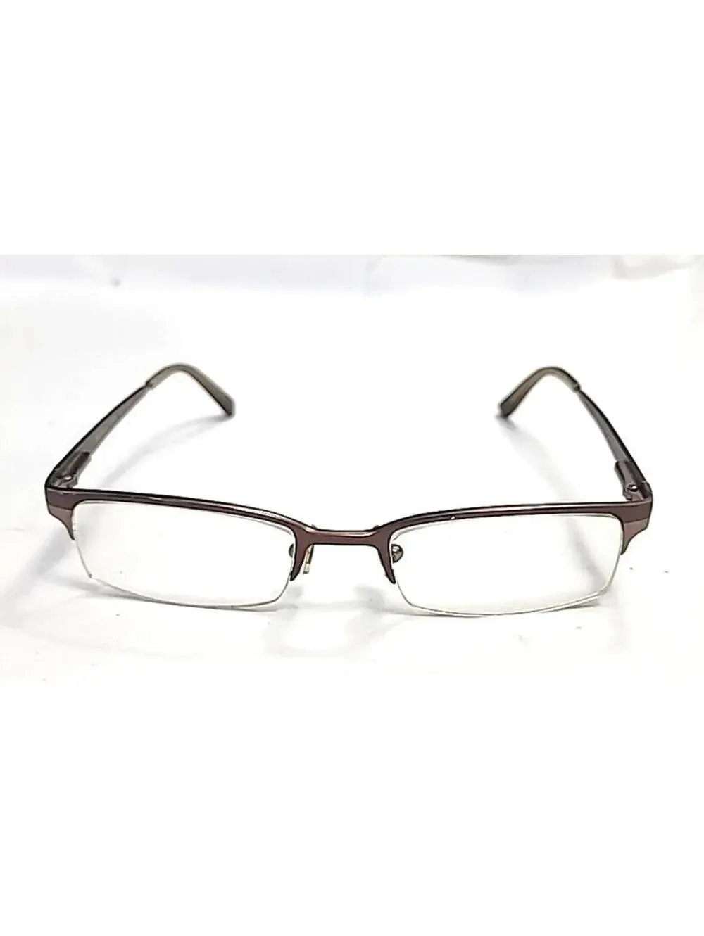 Michael Kors MK127 Brown Metal Rectangle Eyeglasses Frames 49-19 135